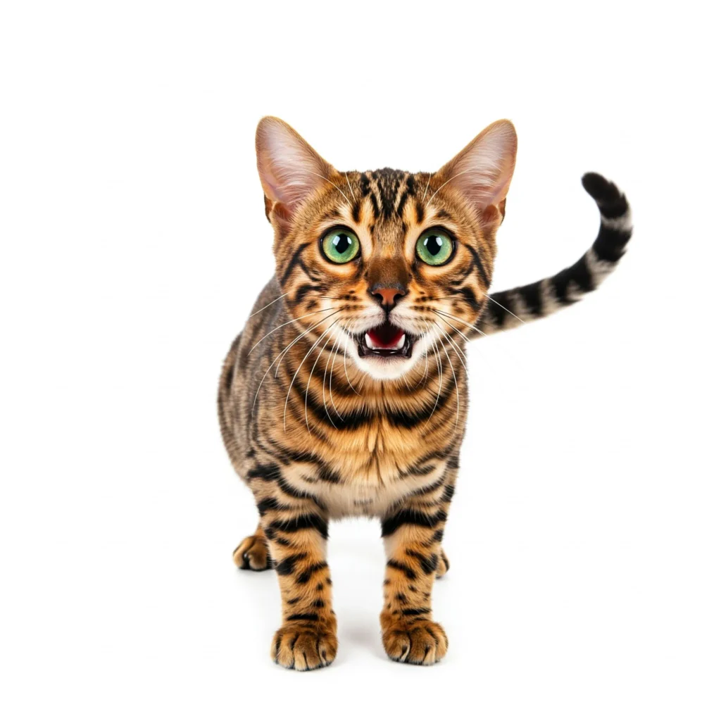 Katzen, geliebt und beliebt 1 Bengal-Katze (Hauskatze)
