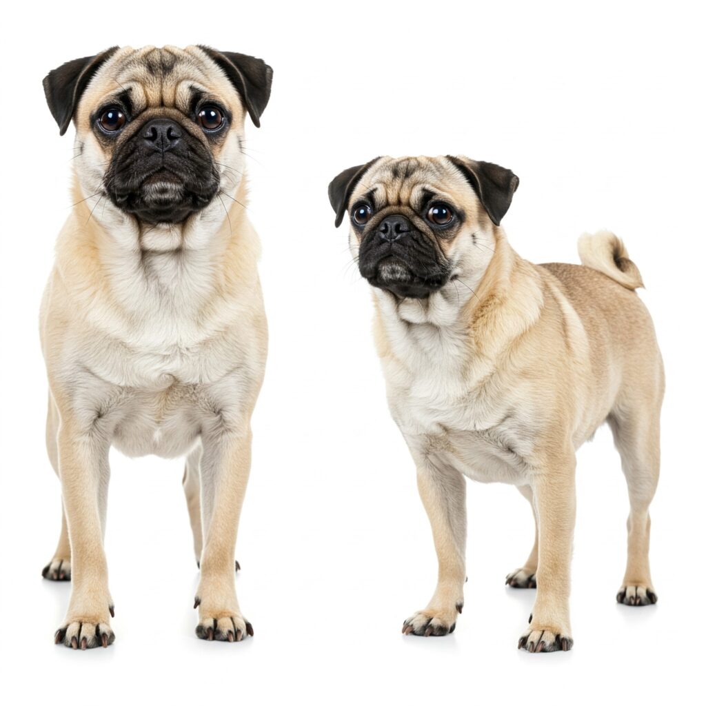 Mops 1 Mops Hund
