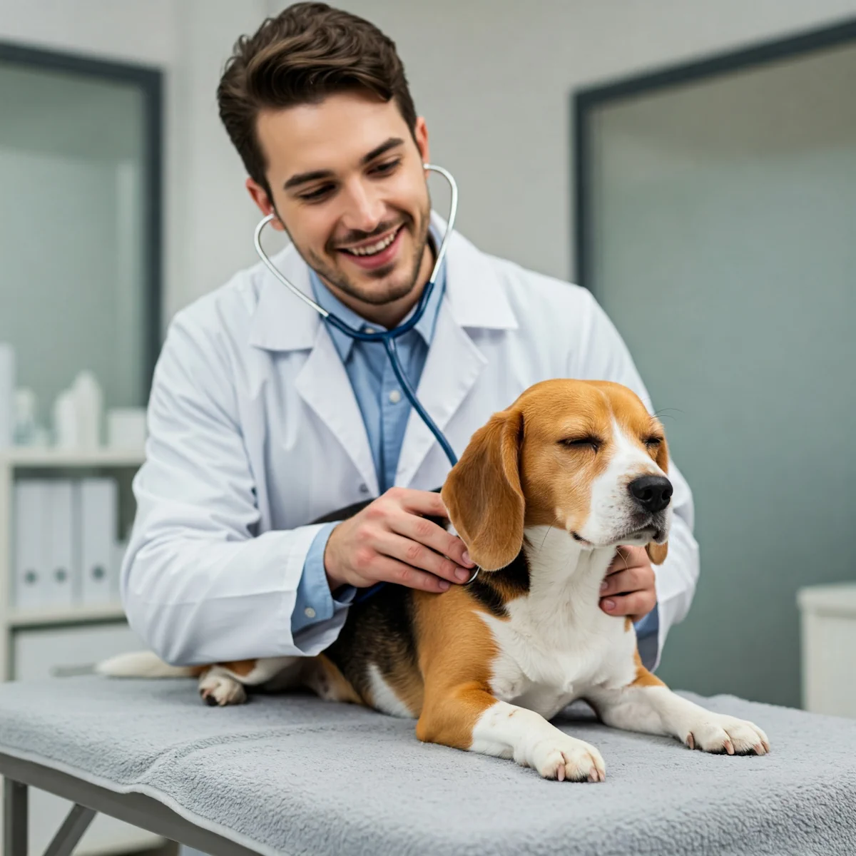 Tierarzt Behandlung Hund