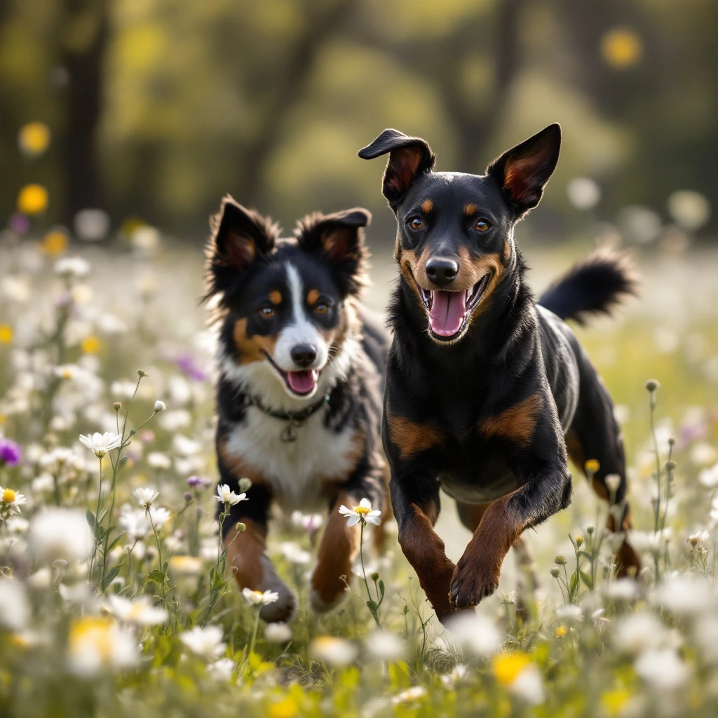 Hunderassen FCI Gruppe 2 1 Deutscher Pinscher spielt
