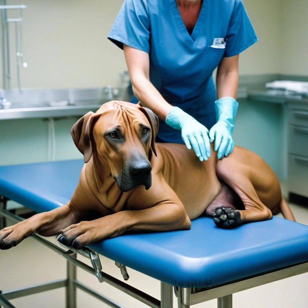 Dermoid Sinus Hunde Krankheit 1 Rhodesian Ridgeback Dermoid Sinus Untersuchung