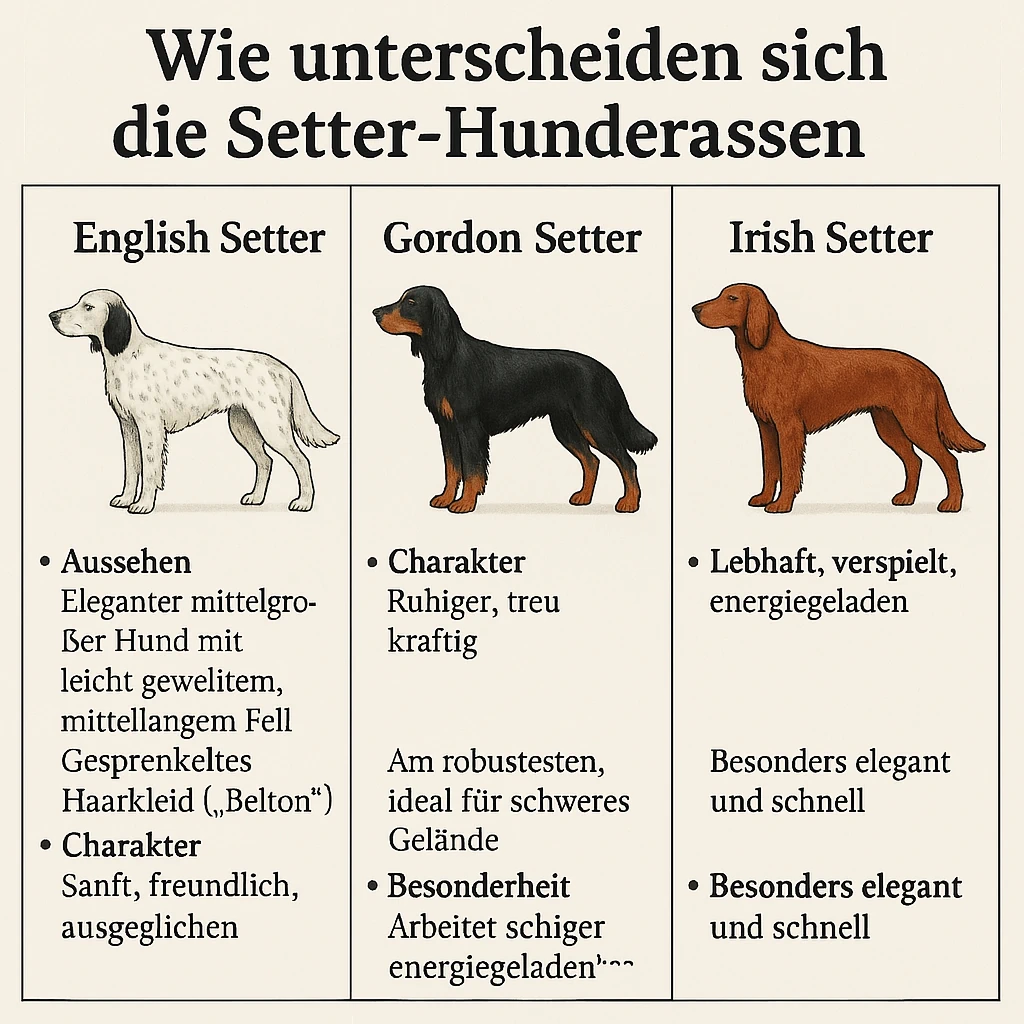 Setter Hunderassen
