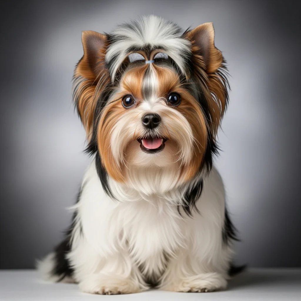 Biewer Yorkshire 1 Biewer Yorkshire-Terrier a la pom pon