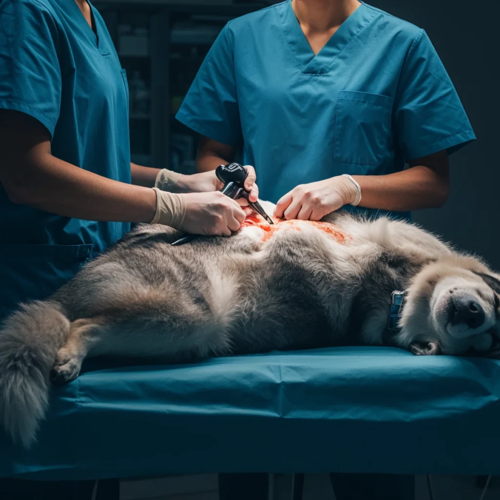 Laparoskopie in der Tiermedizin 1 Laparoskopie Hund