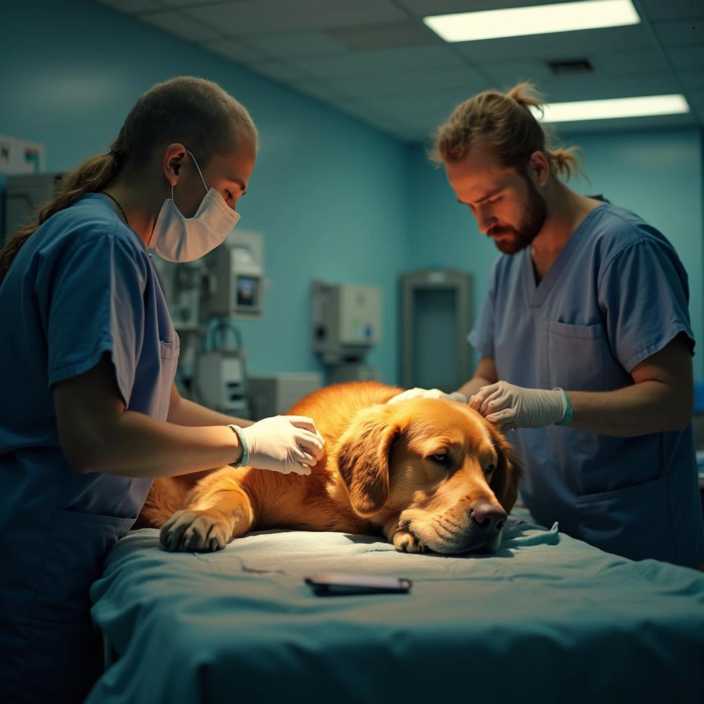 Lymphom 1 Lymphom Hunde OP