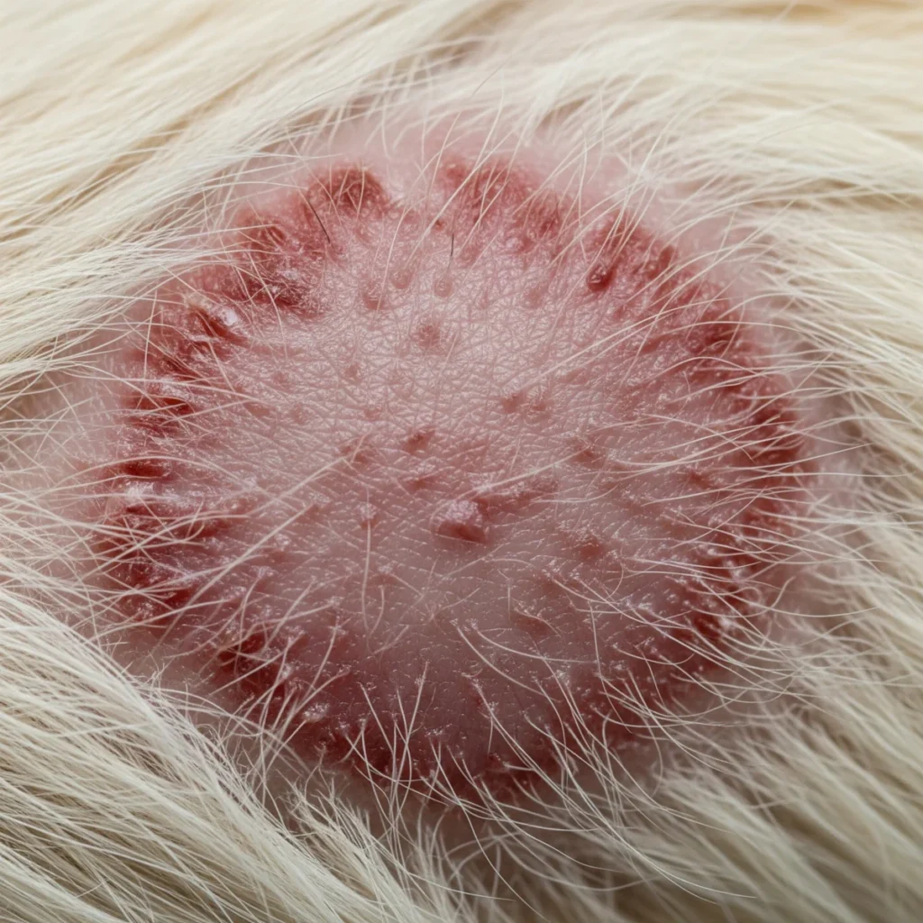 Dermatophytose Ringworm Pilzerkrankung