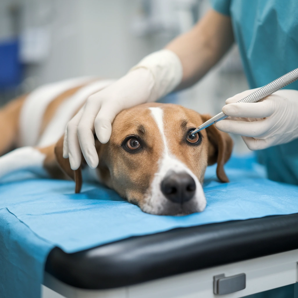 Netzhautatrophie Hund 1 Netzhautatrophie Hund