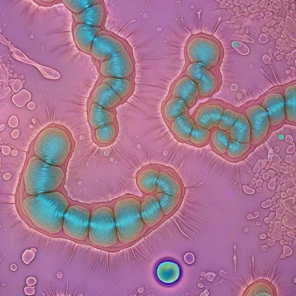 Borreliose bei Hunden 1 Borreliose - Borrelia burgdorferi Bakterium schematisch
