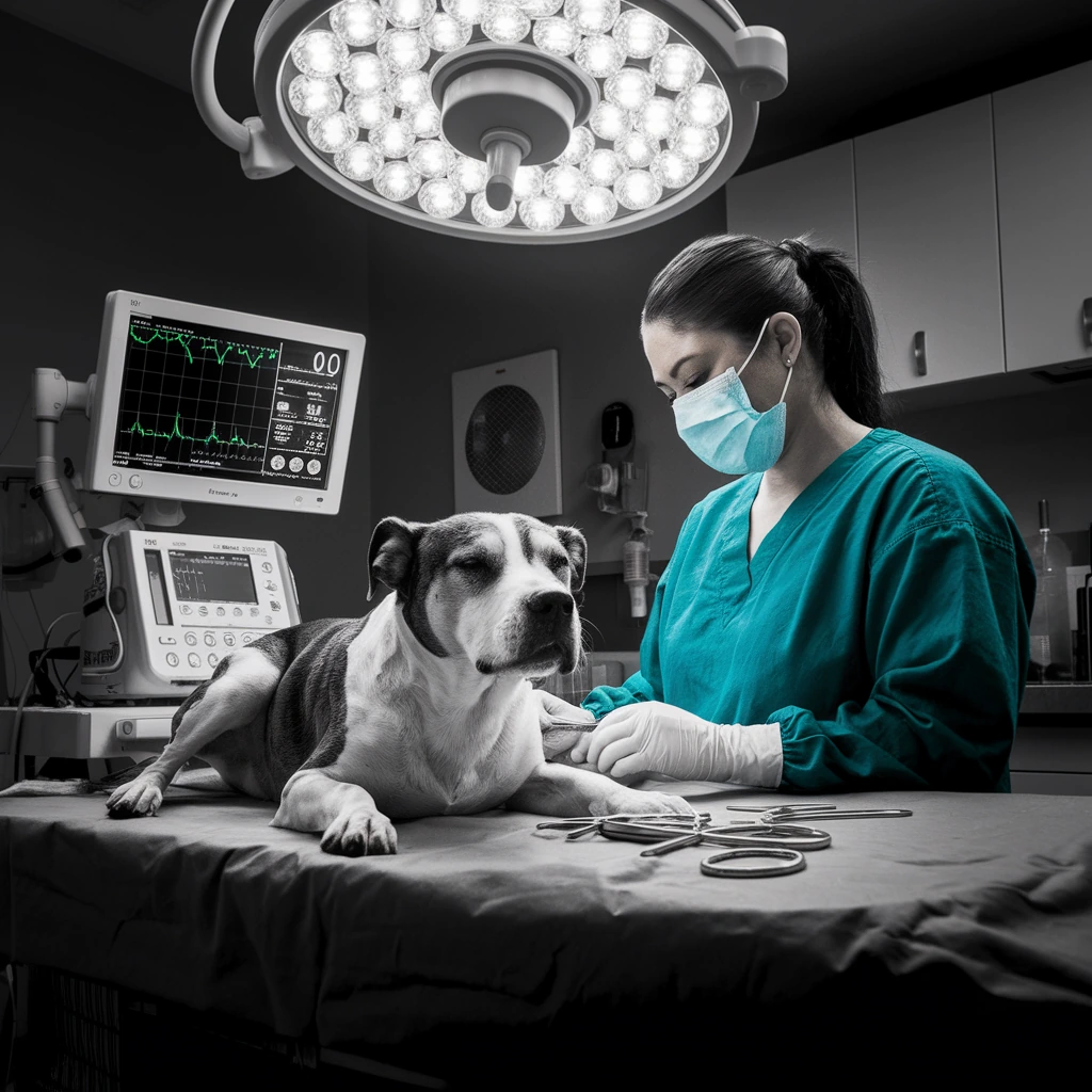 R+V Hunde OP-Versicherung 1 Hunde Operation in Tierklinik