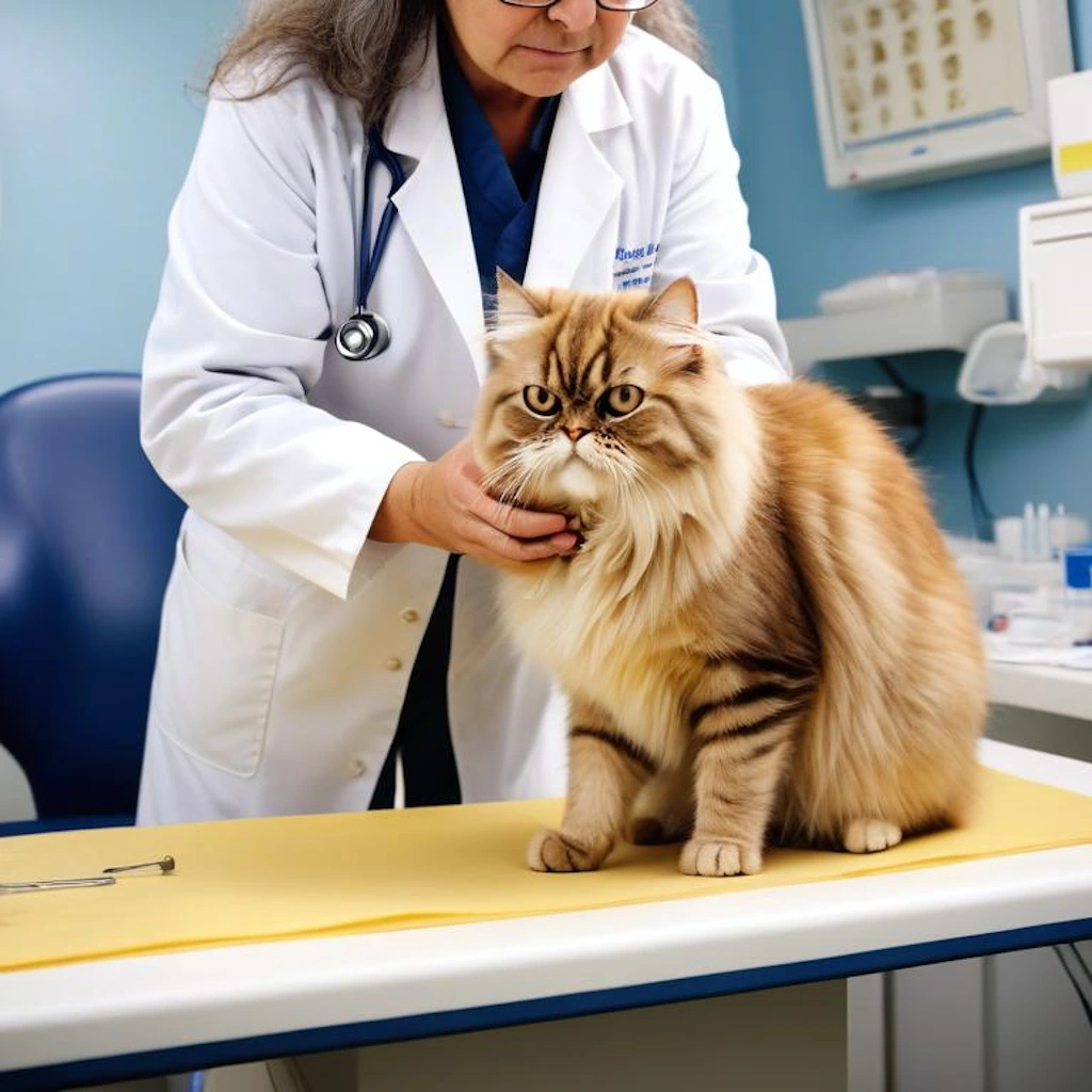 Polyzystische Nierenerkrankung (PKD) Katzen-Krankheit 1 Polyzystische Nierenerkrankung Katze bei Tierarzt