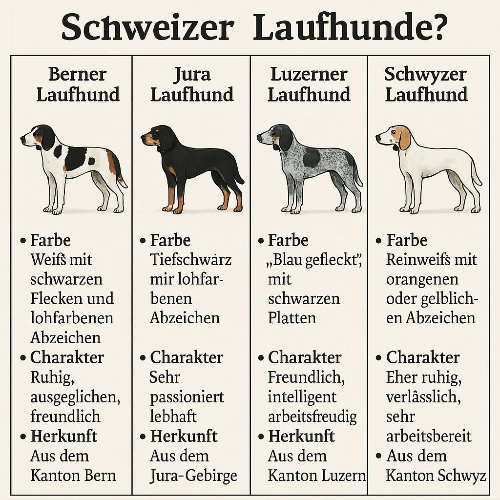 Schweizer Laufhund 1 Schweizer Laufhunde Vergleich
